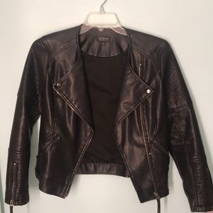 Topshop Leather Jacket